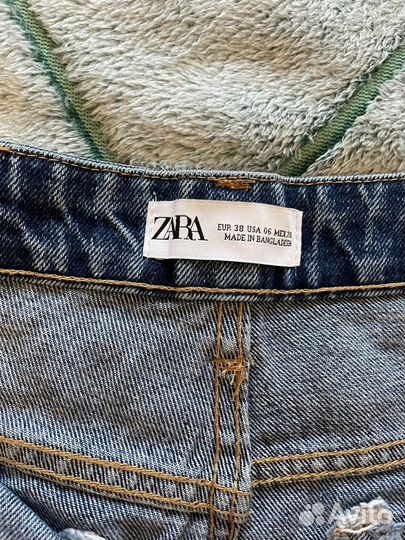 Джинсовые шорты zara