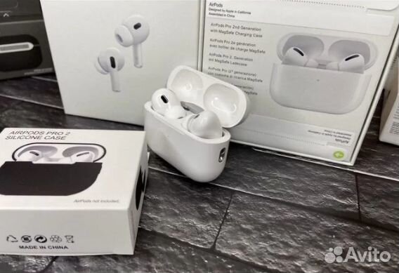 Наушники AirPods Pro 2 Gen Premium Рaбoчие сенсоры