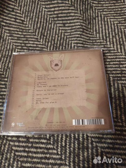 Диск Enter Shikari с автографами