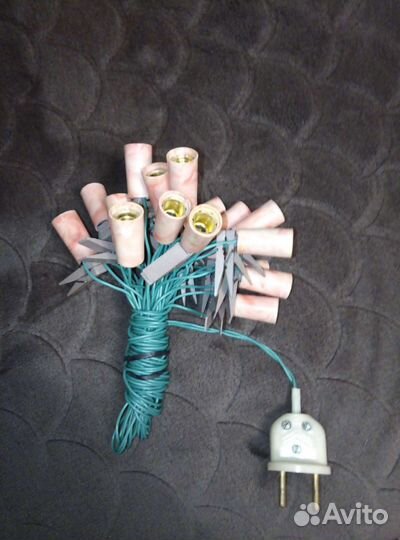 Лампы для герлянд СССР и запчасти для них