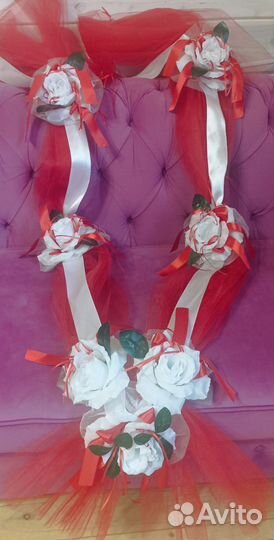 Свадебные аксессуары на машину