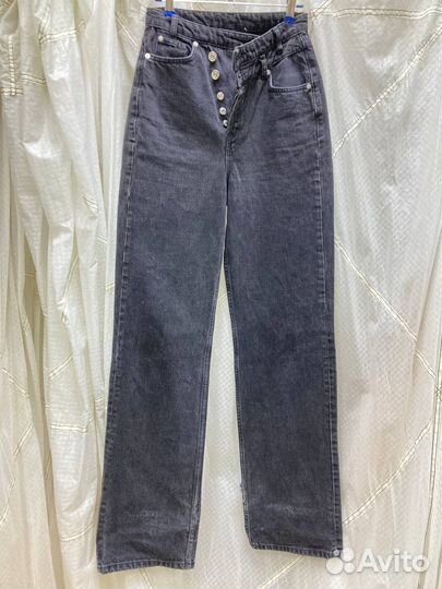 Джинсы mango ассиметричная талия