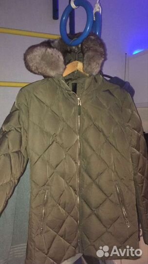 Короткий пуховик Massimo dutti