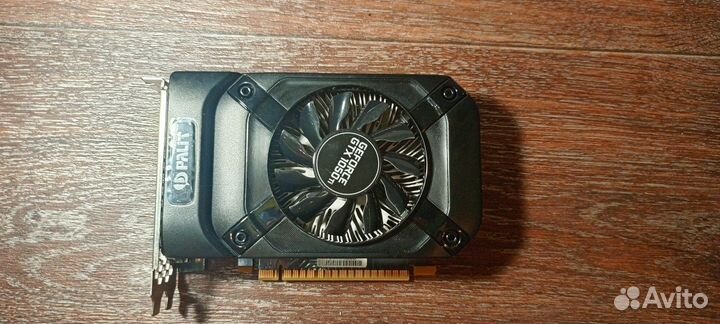 Видеокарта gtx 1050 ti palit
