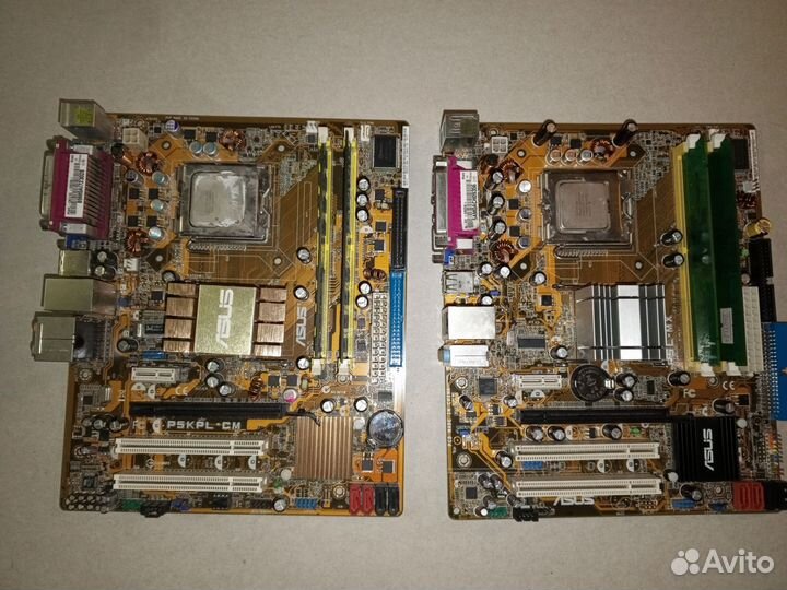 Комплекты на 775 сокете