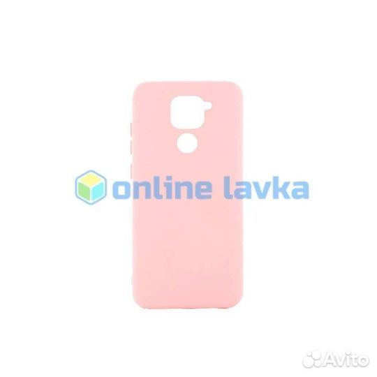 Чехол силиконовый Case для Xiaomi Note 9 розовый №