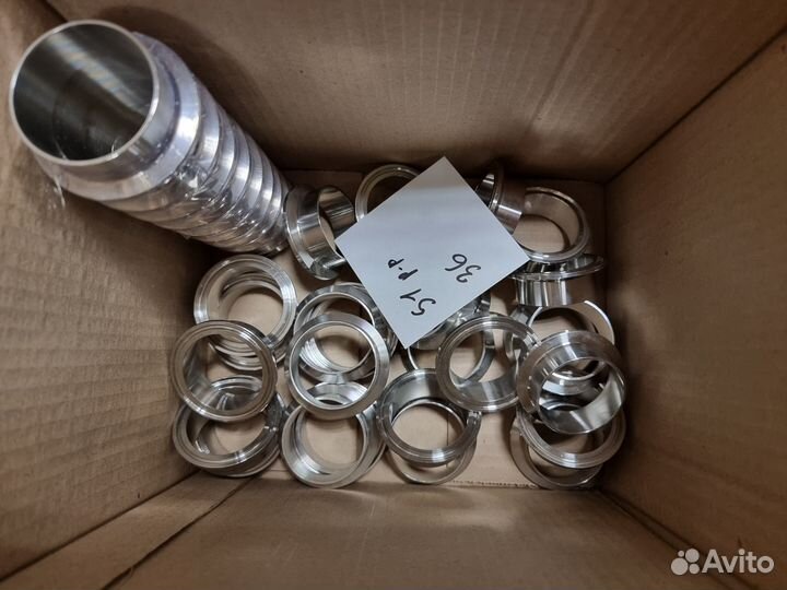 Кламп 1.5, 2, 3, 4 дюйма