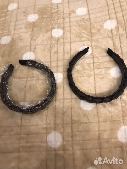 Ободок косичка; бигуди