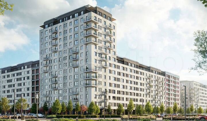 2-к. квартира, 76,7 м², 9/17 эт.