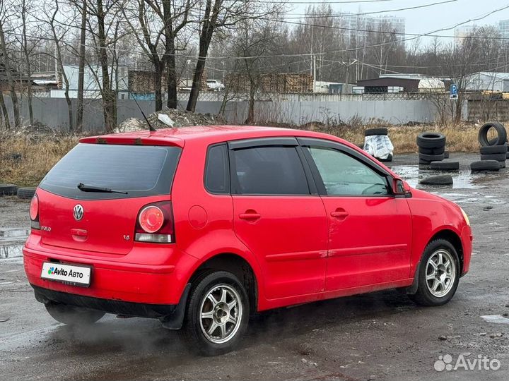 Volkswagen Polo 1.4 AT, 2006, 253 500 км