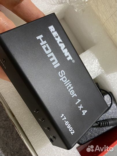 Делитель hdmi rexant