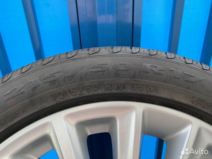 Оригинальные диски ford focus titanium r17+резина