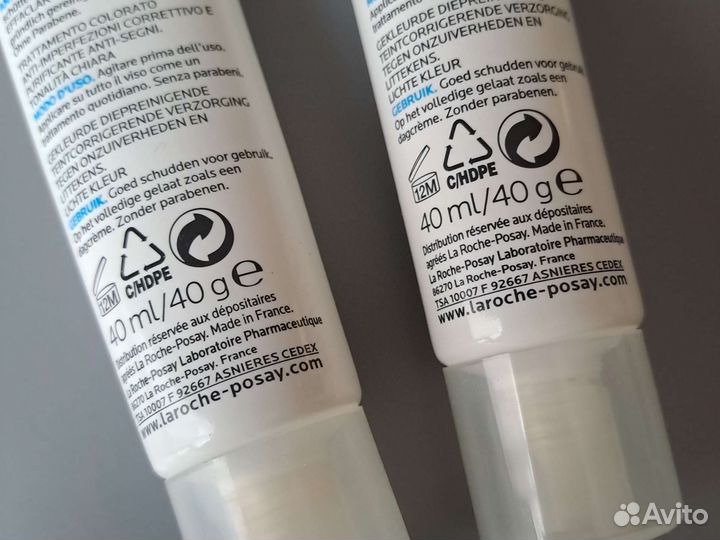 Косметика пакетом: крем LA roche-posay, подводка