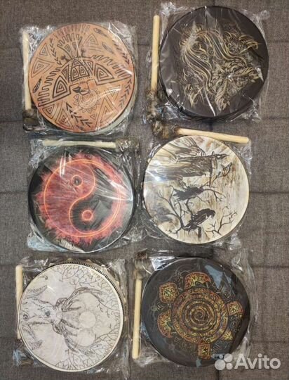 Шаманский бубен 25 см