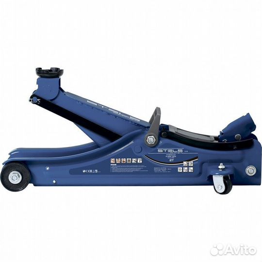 Домкрат Stels подкатной, 2 т, Low Profile, 80-380