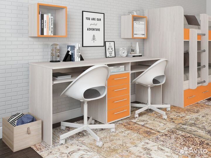 Письменный стол для двоих