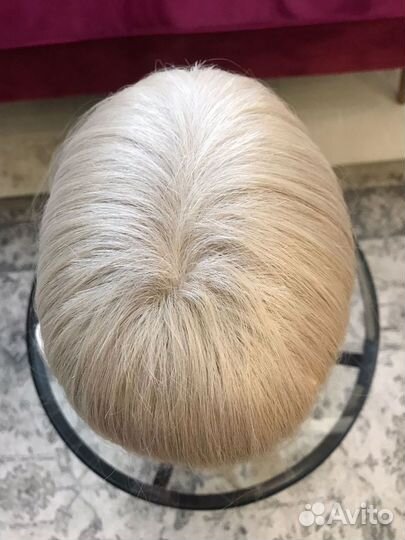 Накладка из натуральных волос 35см