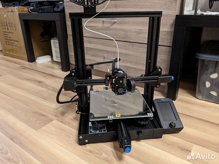 3d принтер Ender 3 v2 модифицированный