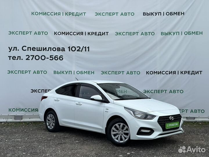 Hyundai Solaris 1.6 МТ, 2019, 121 000 км