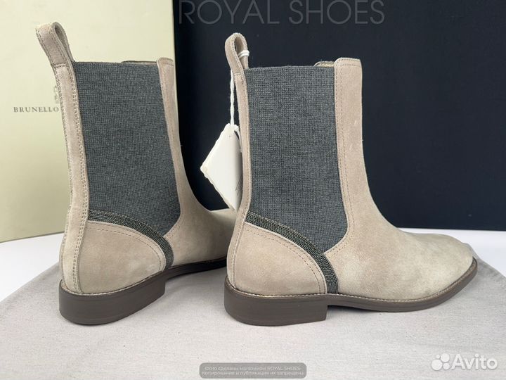 Ботинки челси женские Brunello Cucinelli