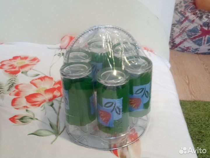 Набор стаканов на подставке