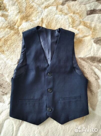 Пиджак, жилет 122-128