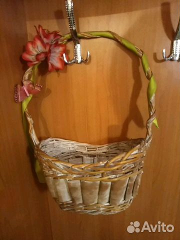 Корзинка плетеная