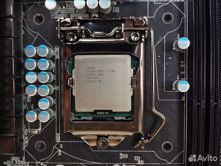 Материнская плата, процессор i7-2700k, LGA 1155