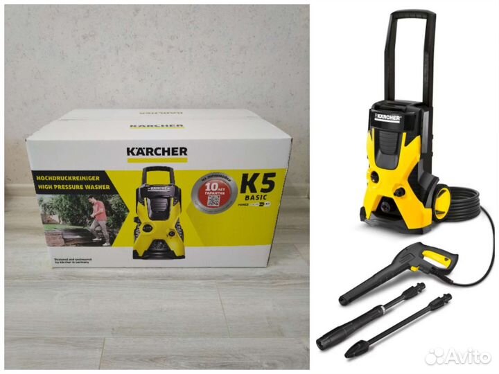 Новая мойка высокого давления Karcher K5 Basic