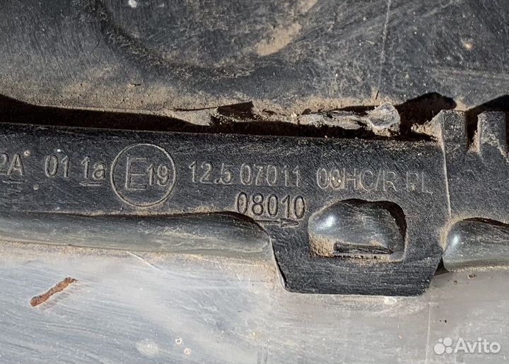 Бу фара renault logan 2