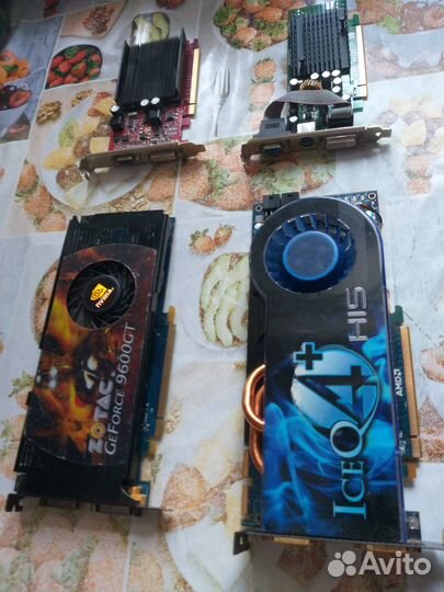 Видео карта 4 штуки