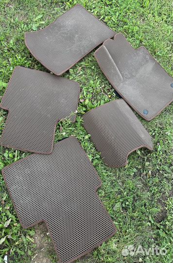 Eva коврики Geely Monjaro коричневые б/у