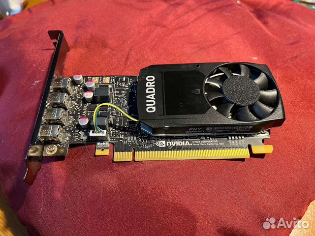 Видеокарта Nvidia Quadro P1000 купить в Москве | Электроника | Авито