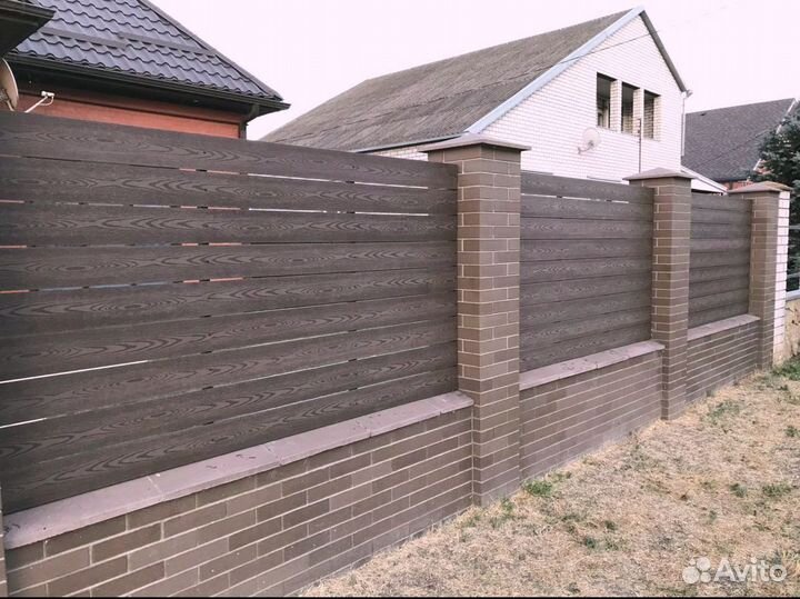 Заборная доска дпк