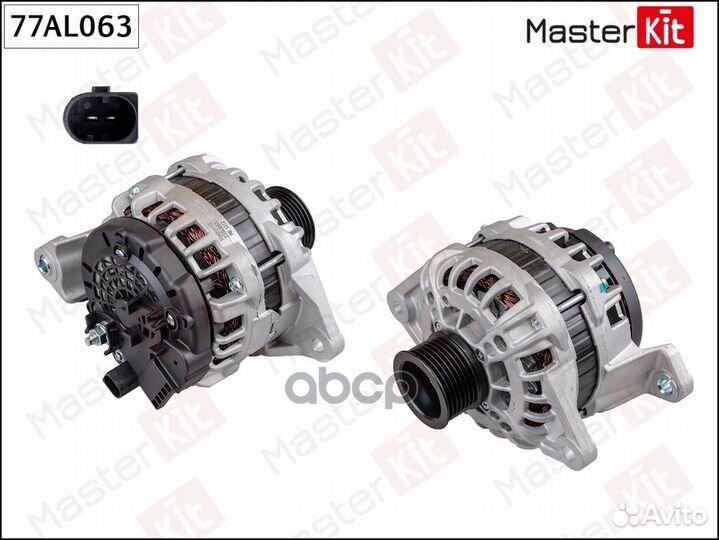 Генератор fiat ducato 2.3D/iveco 150A 77AL063