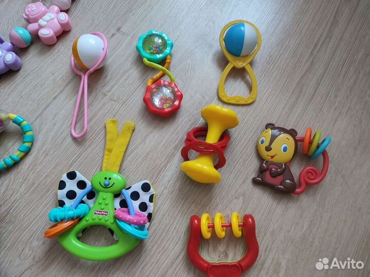 Погремушки. Прорезыватели