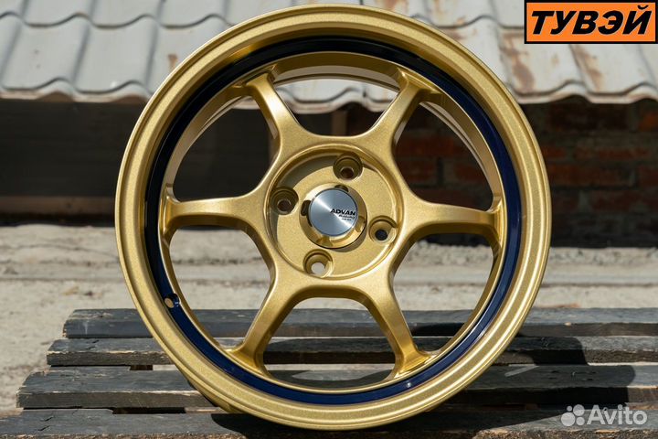 R15 Advan Racing style 6.5j ET38 4*100 (T065)