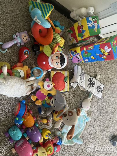 Игрушки пакетом от 0 до 3 лет