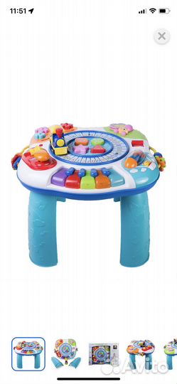 Развивающий музыкальный столик