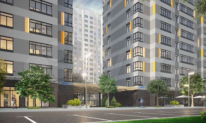 Квартира-студия, 32,5 м², 12/17 эт.