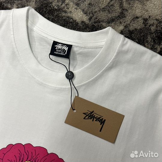 Футболка Stussy Flower Plants vs Zombies Tee