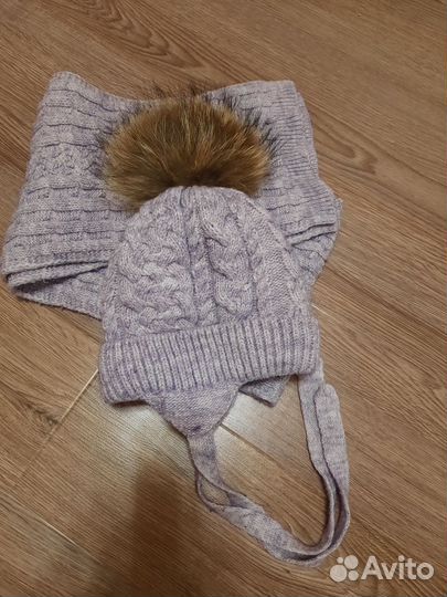 Варежки детские. Шапки