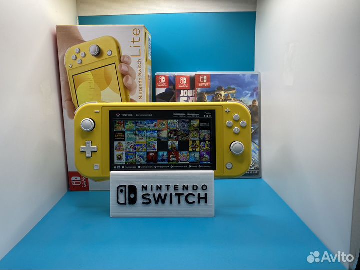 Nintendo switch lite 32/128GB желтая