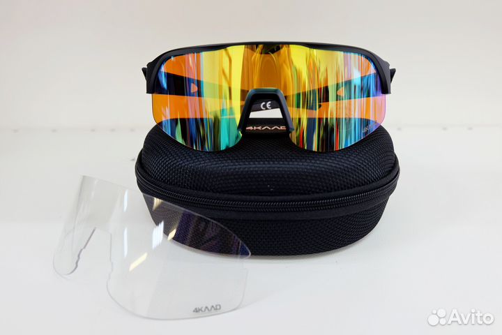 Очки 4kaad pulse active BK gold G20117, черн/золот