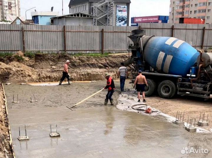 Бетон всех марок доставим в срок