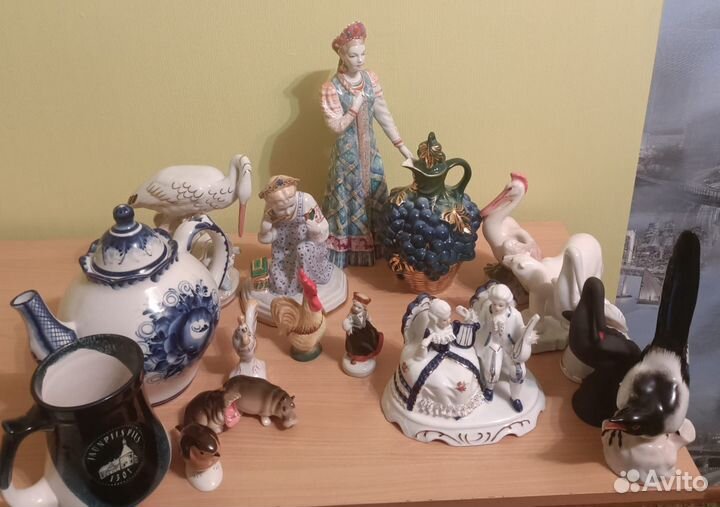 Фарфоровые статуэтки