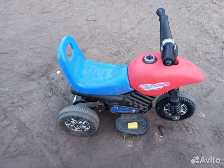 Детский электромотоцикл на аккумуляторе