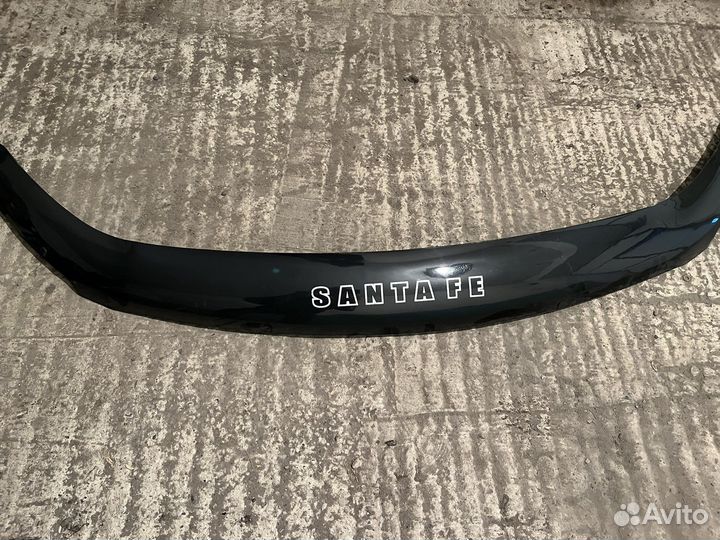 Дефлектор капота hyundai santa fe