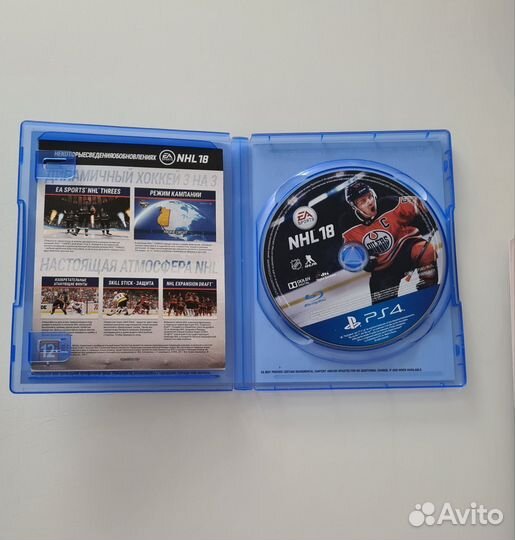 Игра NHL18 ps4