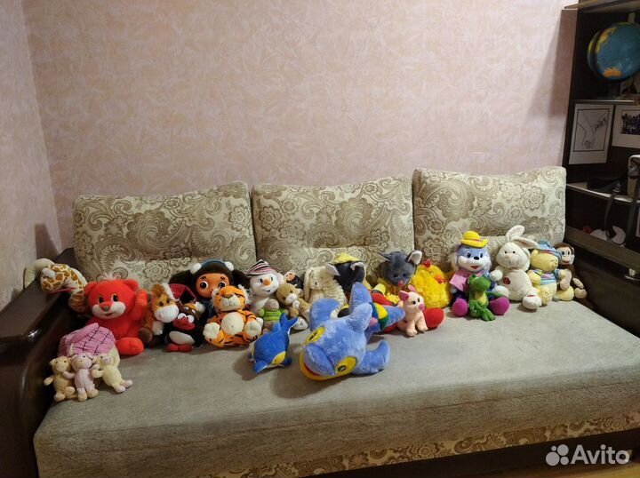 Мягкие игрушки пакетом